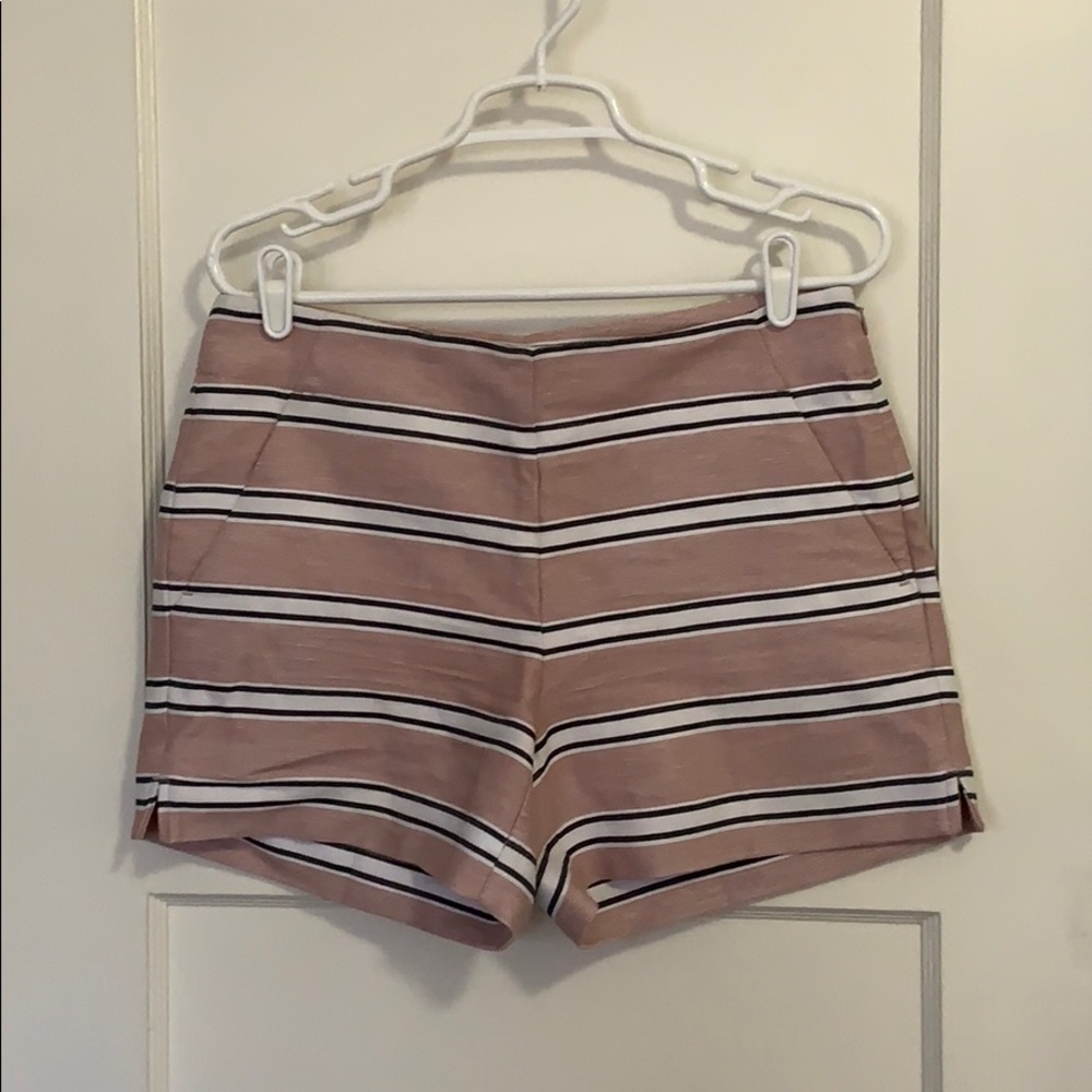 Striped LOFT shorts